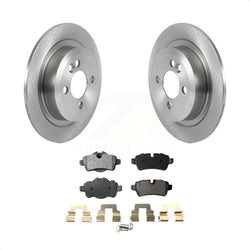 Rear Disc Brake Rotors And Semi-Metallic Pads Kit For Mini Cooper K8F-103516