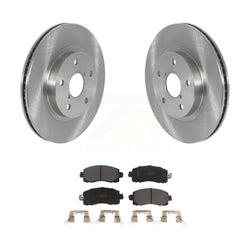Front Disc Brake Rotors And Semi-Metallic Pads Kit For Subaru Forester K8F-103562