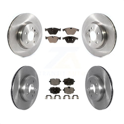 Front Rear Disc Brake Rotors And Semi-Metallic Pads Kit For BMW 535i 640i Gran Coupe xDrive K8F-103583