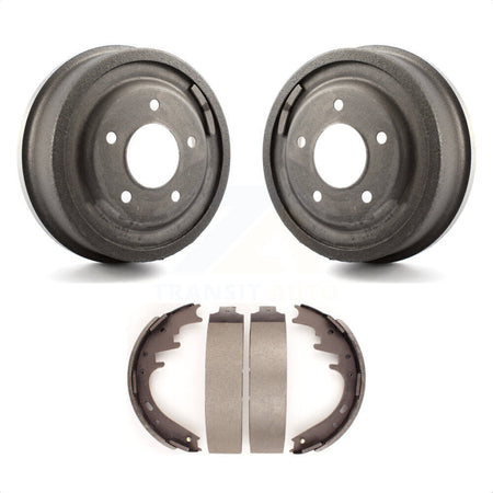 Rear Brake Drum Shoes Kit For 1997-1999 Ford E-150 Econoline Club Wagon K8N-100070 by Transit Auto