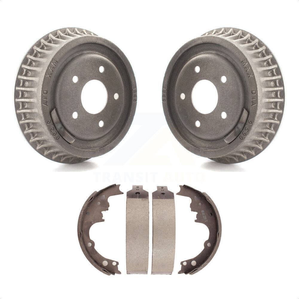 Rear Brake Drum Shoes Kit For Chevrolet S10 GMC Sonoma Blazer Camaro Jimmy Pontiac Firebird Isuzu Hombre Oldsmobile Bravada Typhoon LLV K8N-100075 by Transit Auto