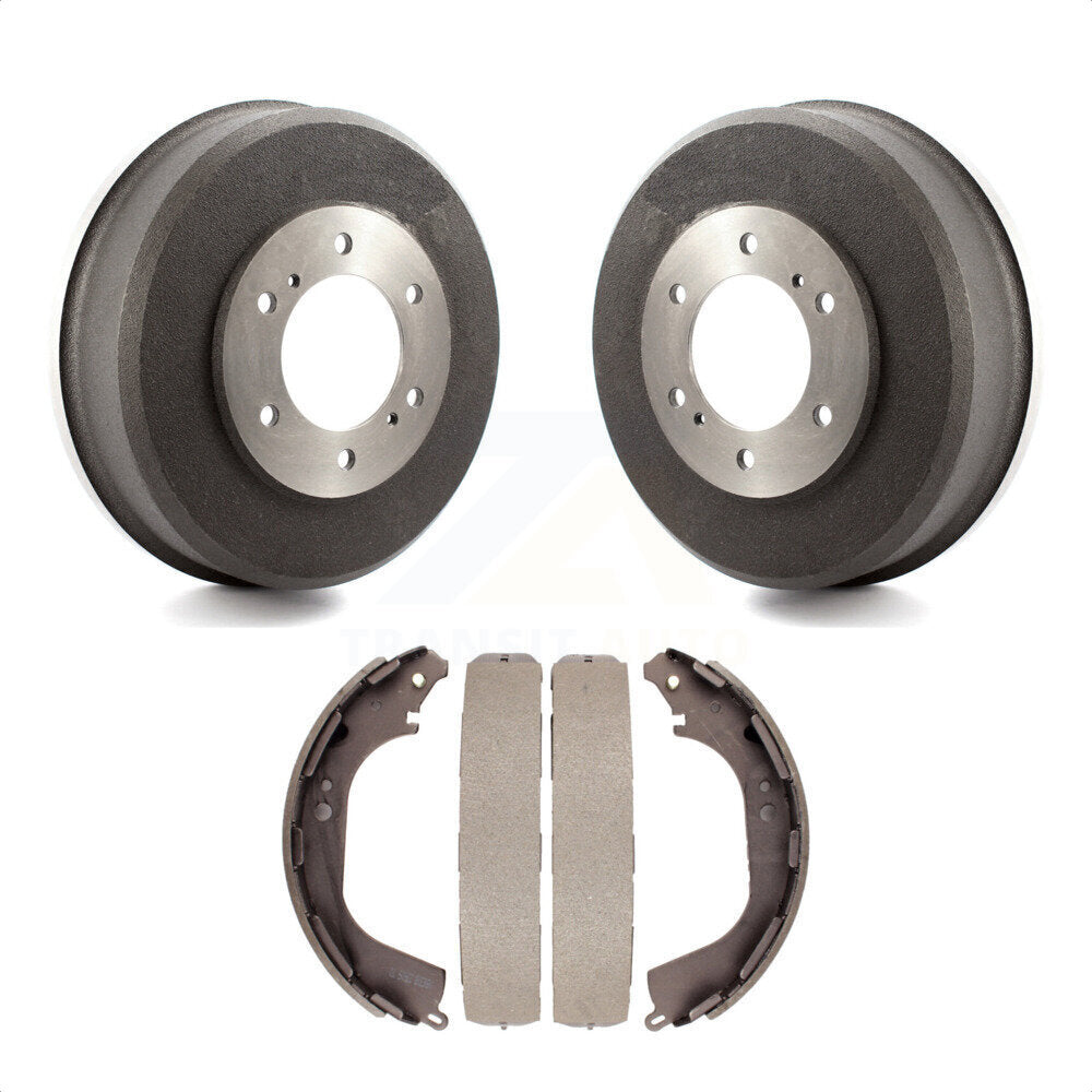 Rear Brake Drum Shoes Kit For Nissan Frontier Xterra Pickup D21 K8N-100101 by Transit Auto