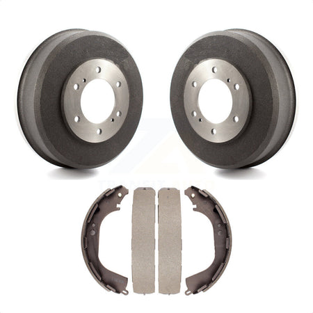 Rear Brake Drum Shoes Kit For Nissan Frontier Xterra Pickup D21 K8N-100101 by Transit Auto