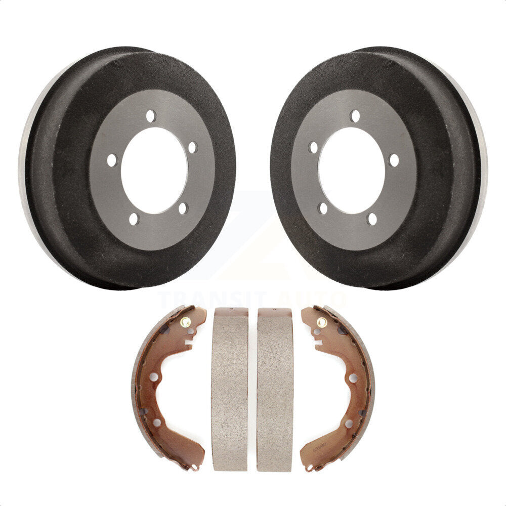 Rear Brake Drum Shoes Kit For Mitsubishi Chrysler Sebring Eclipse Dodge Stratus Galant Avenger Eagle Talon K8N-100119 by Transit Auto