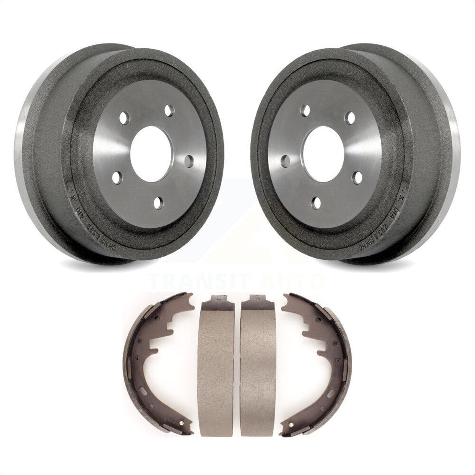 Rear Brake Drum Shoes Kit For 2000-2001 Dodge Ram 1500 K8N-100133 by Transit Auto