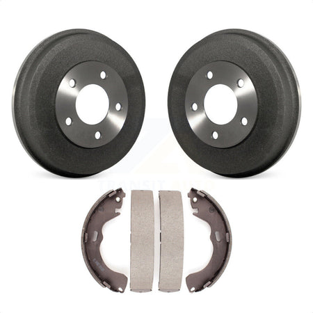 Rear Brake Drum Shoes Kit For Ford Escape Mazda Tribute Mercury Mariner K8N-100141 by Transit Auto