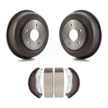 Rear Brake Drum Shoes Kit For 2010-2013 Ford Connect K8N-100199 by Transit Auto