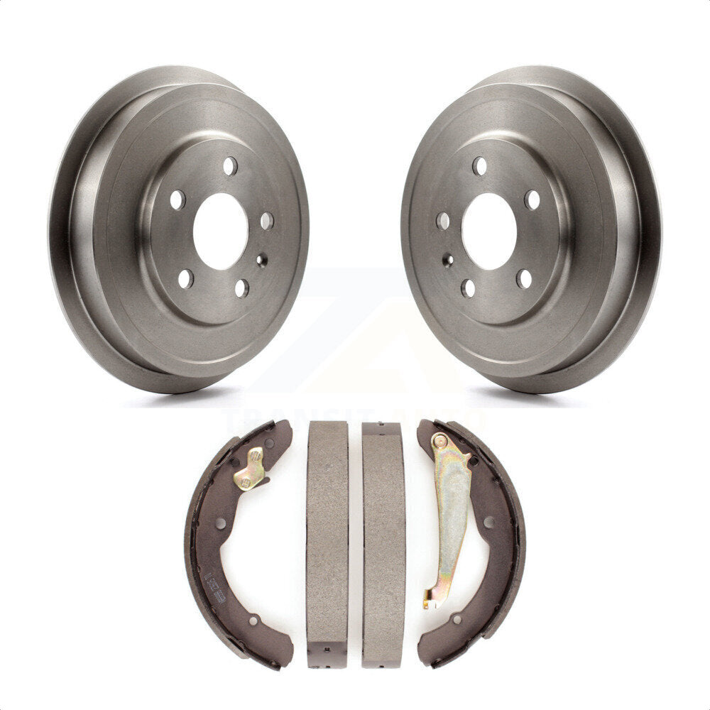 Rear Brake Drum Shoes Kit For Volkswagen Jetta Beetle K8N-100207 by Transit Auto