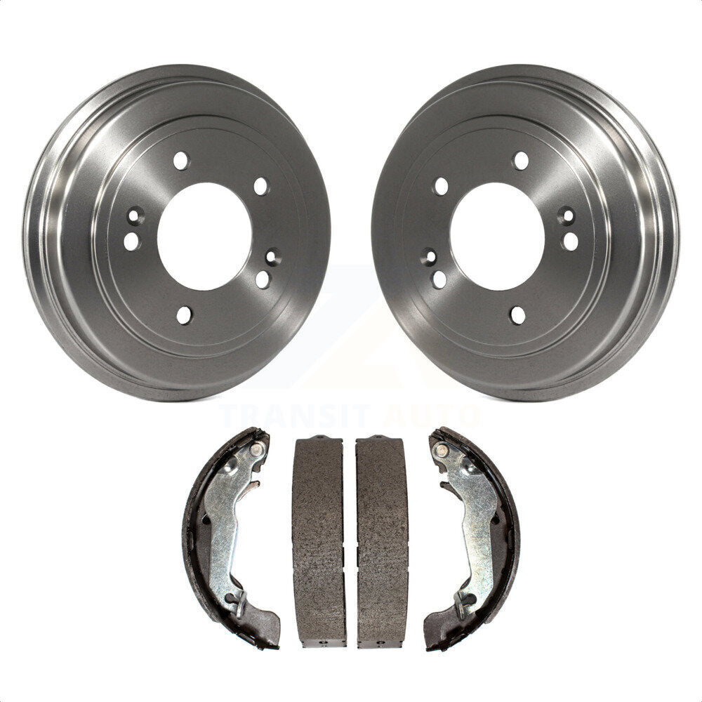 Rear Brake Drum Shoes Kit For 2007-2009 Hyundai Elantra K8N-100209 by Transit Auto