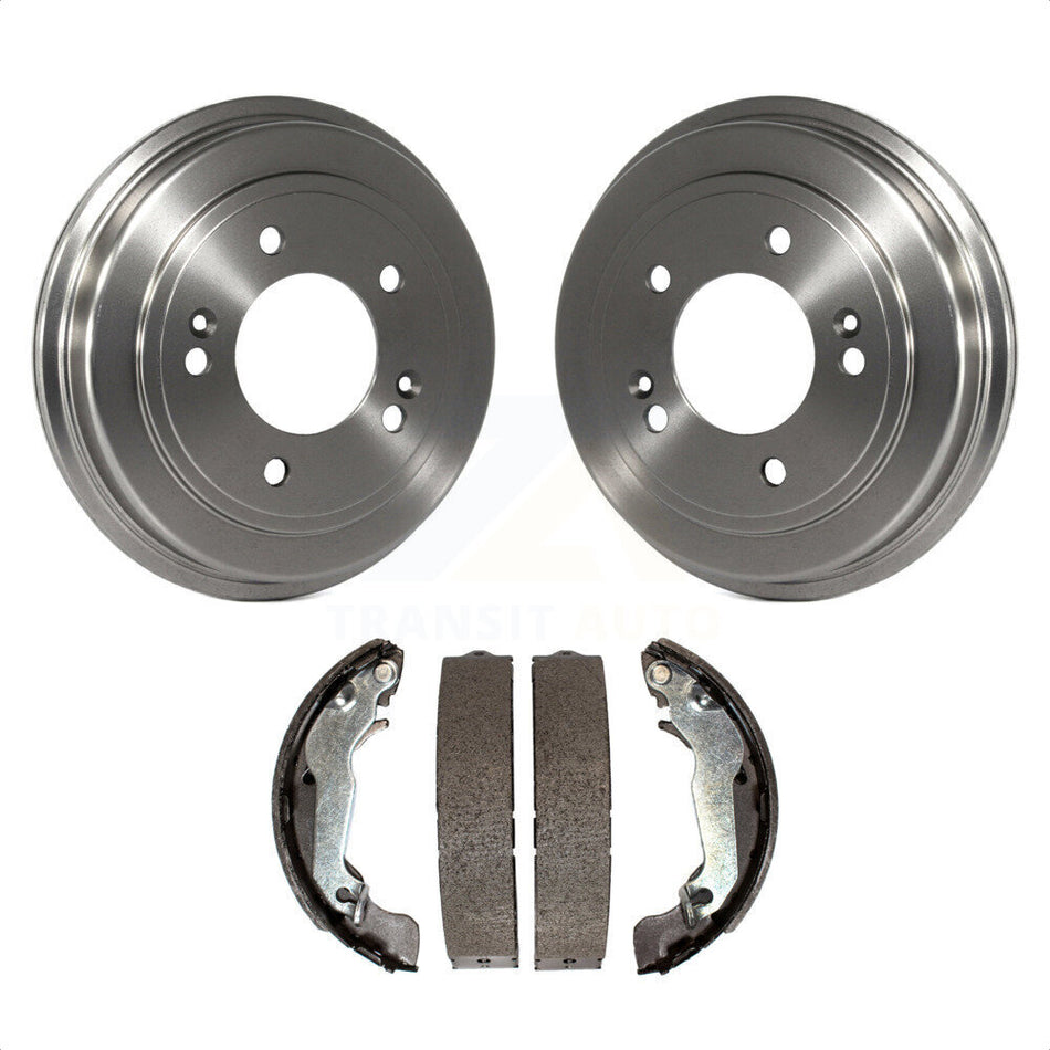 Rear Brake Drum Shoes Kit For 2007-2009 Hyundai Elantra K8N-100209 by Transit Auto