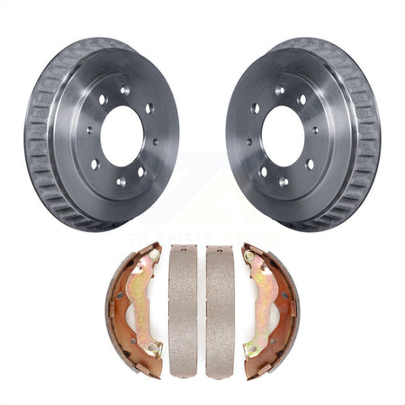 Rear Brake Drum Shoes Kit For 2007-2009 Kia Spectra K8N-100216 by Transit Auto