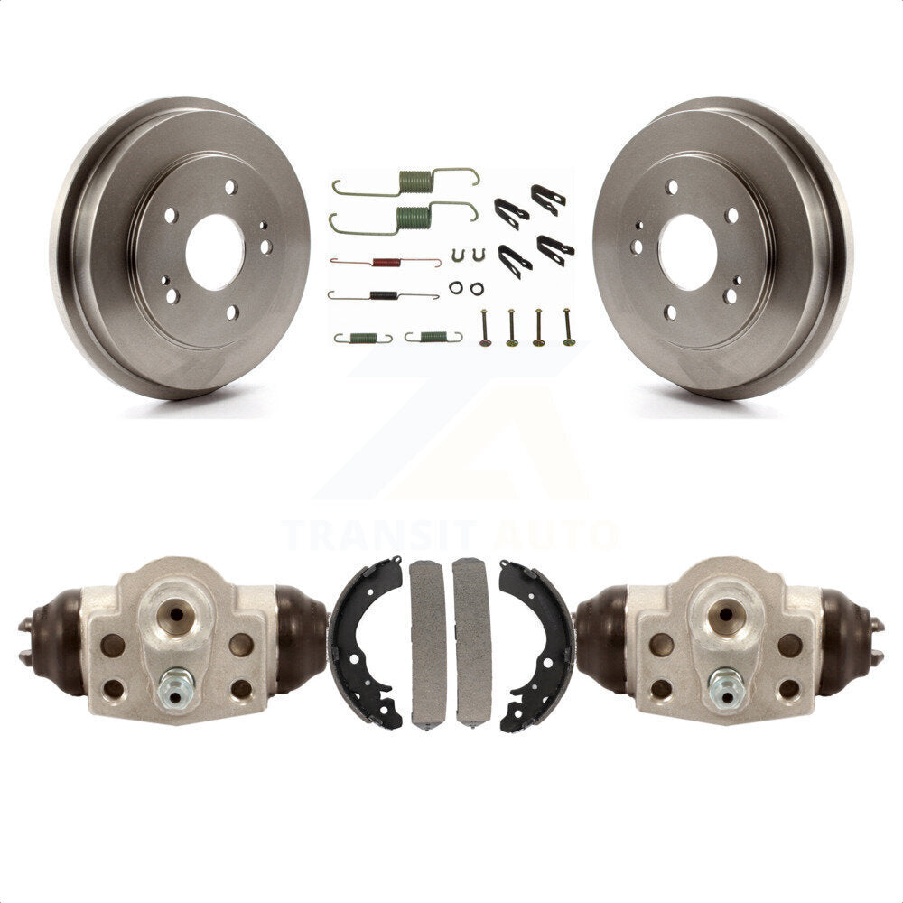 Rear Brake Drum Shoes Spring And Cylinders Kit For Honda Civic K8N-100242 by Transit Auto