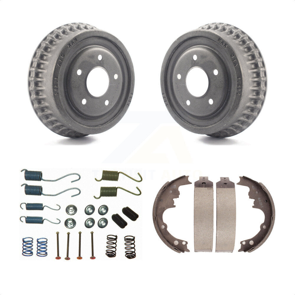 Rear Brake Drum Shoes Spring Kit For Chevrolet S10 Camaro Oldsmobile Pontiac Monte Carlo GMC Cutlass Supreme El Camino Firebird Buick Blazer Regal S15 Malibu Jimmy Grand Prix K8N-100277 by Transit Auto