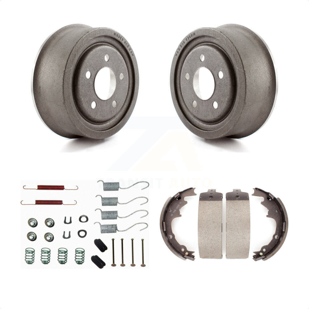 Rear Brake Drum Shoes And Spring Kit For Jeep Wrangler TJ K8N-100284 by Transit Auto