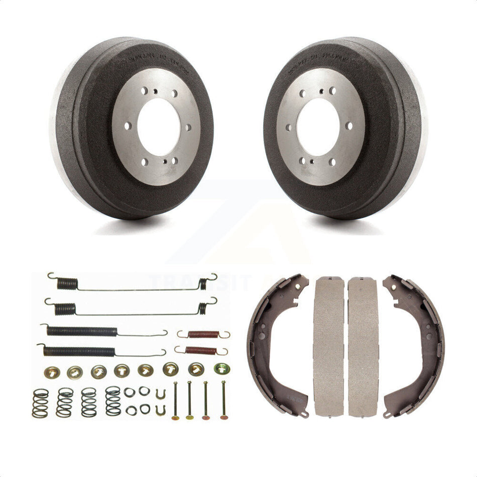 Rear Brake Drum Shoes And Spring Kit For Nissan Pathfinder Infiniti QX4 INFINITI K8N-100321 by Transit Auto