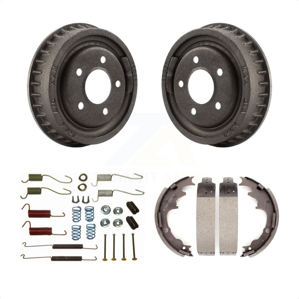 Rear Brake Drum Shoes And Spring Kit For Ford Ranger Mazda B3000 B2500 B2300 B4000 With 9" Diameter K8N-100324 by Transit Auto