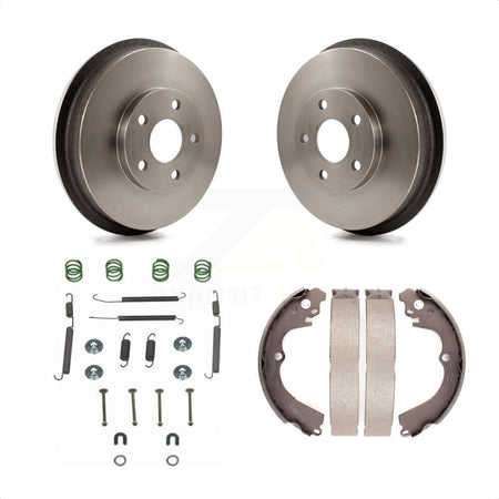 Rear Brake Drum Shoes And Spring Kit For Subaru Forester Impreza K8N-100328 by Transit Auto