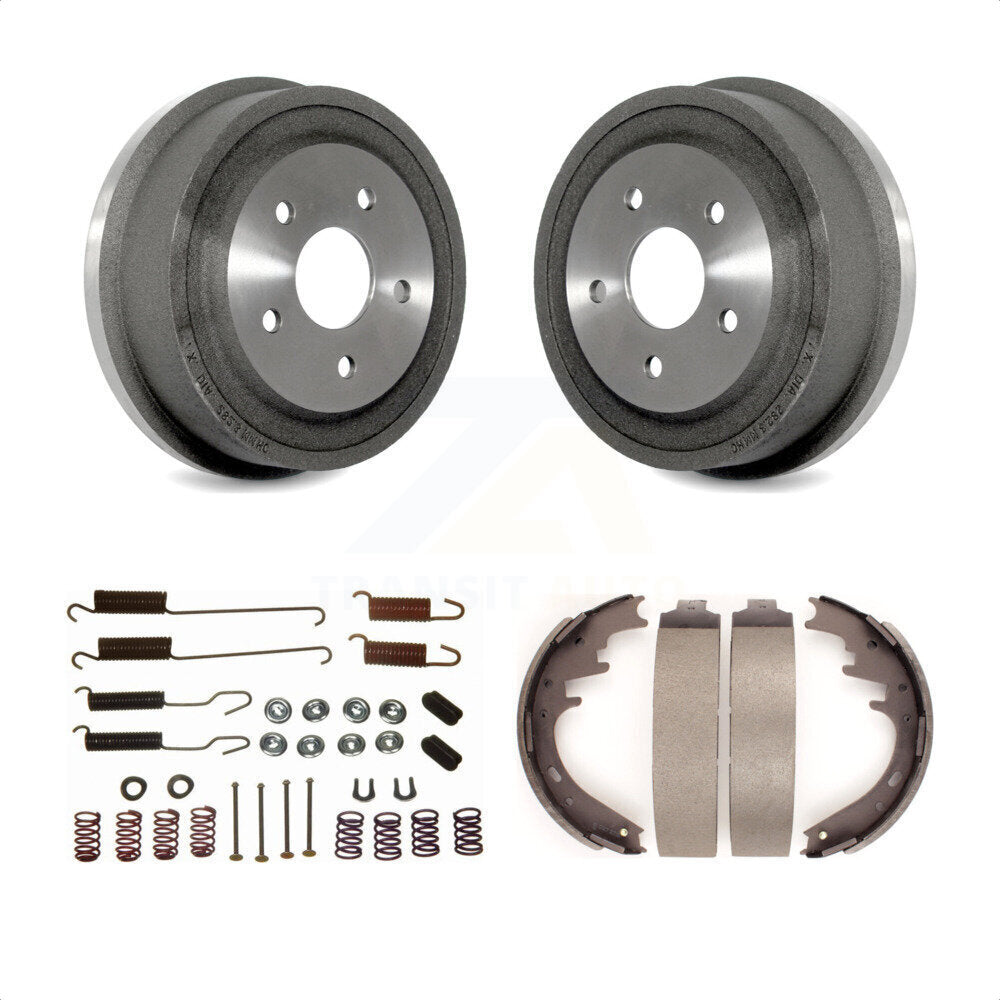 Rear Brake Drum Shoes And Spring Kit For 2000-2001 Dodge Ram 1500 K8N-100330 by Transit Auto