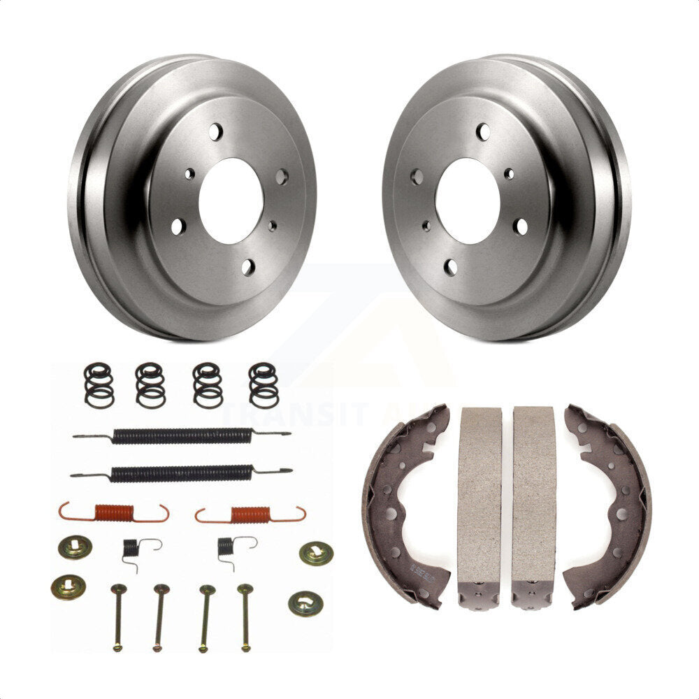 Rear Brake Drum Shoes And Spring Kit For 2002-2006 Nissan Sentra 1.8L K8N-100335 by Transit Auto