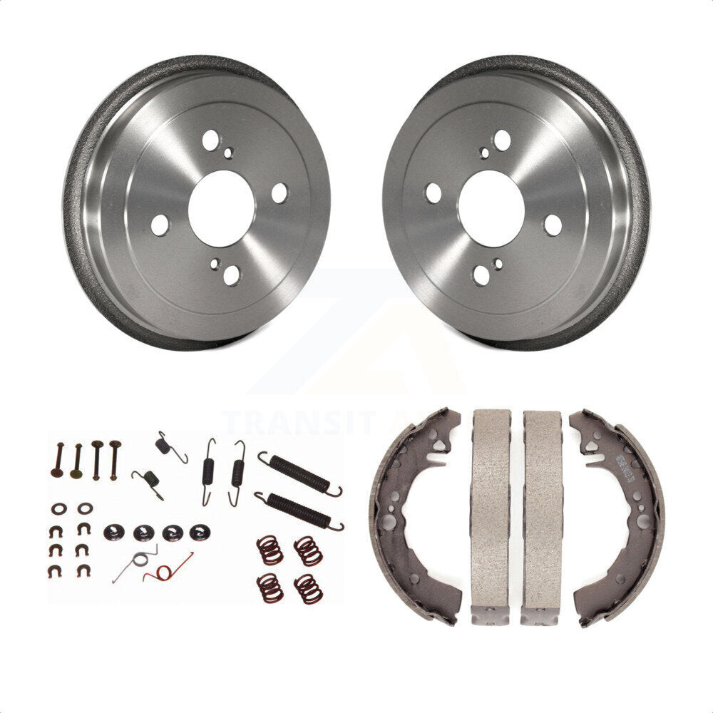 Rear Brake Drum Shoes And Spring Kit For 2000-2005 Toyota Echo K8N-100336 by Transit Auto