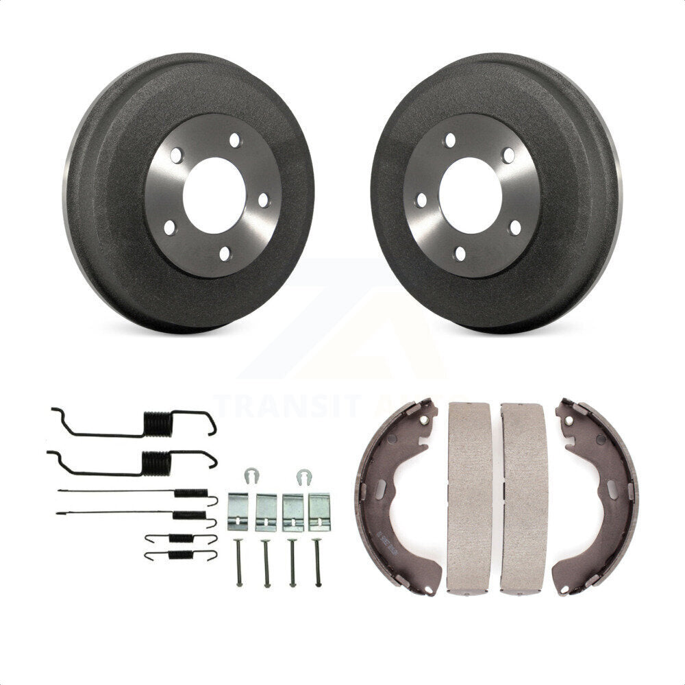 Rear Brake Drum Shoes And Spring Kit For Ford Escape Mazda Tribute Mercury Mariner K8N-100337 by Transit Auto