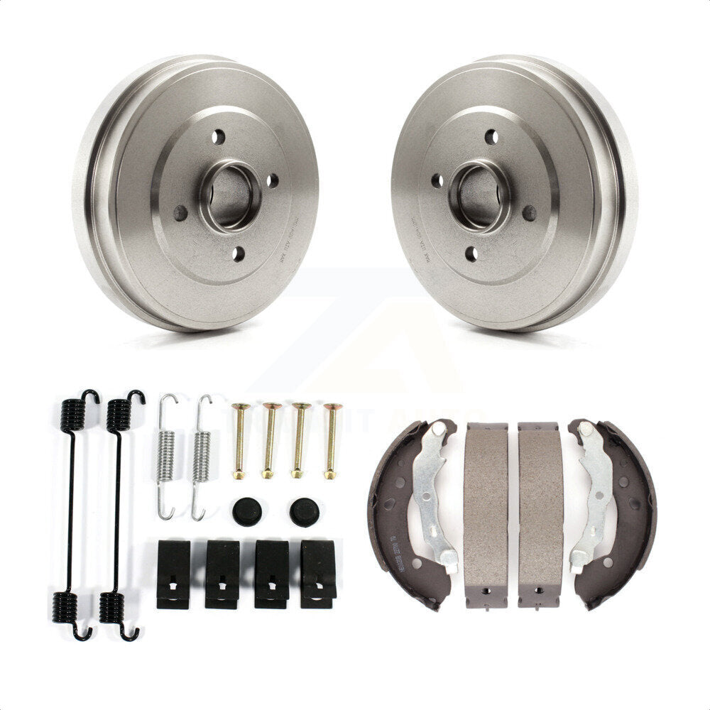 Rear Brake Drum Shoes And Spring Kit For Nissan Versa Note Micra K8N-100384 by Transit Auto