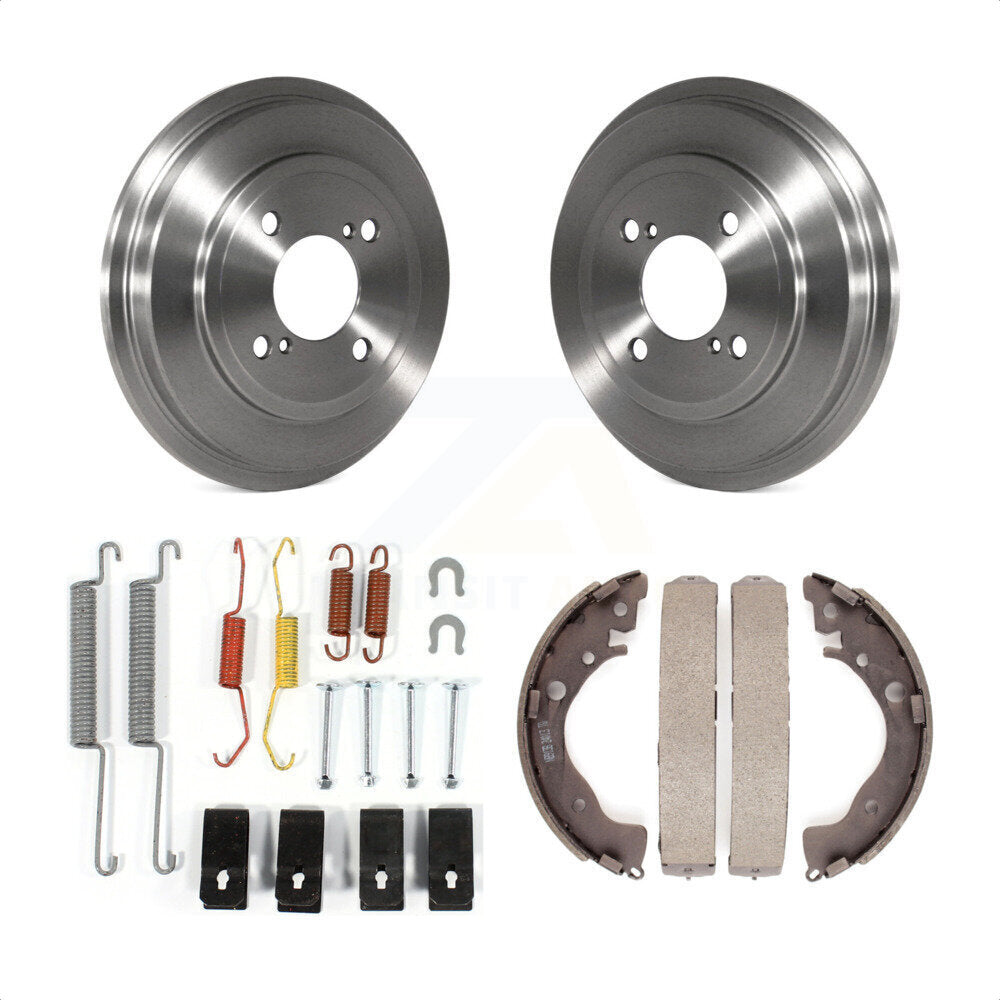 Rear Brake Drum Shoes And Spring Kit For Honda Fit K8N-100386 by Transit Auto