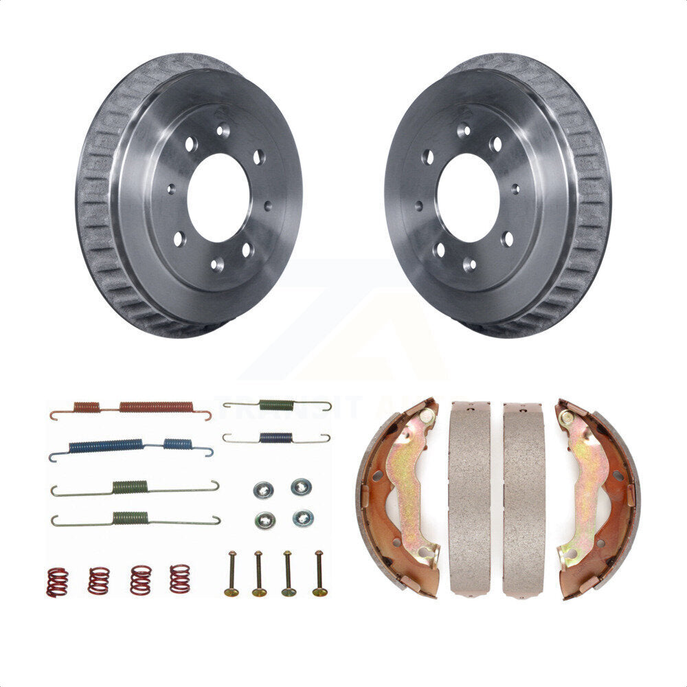 Rear Brake Drum Shoes And Spring Kit For 2007-2009 Kia Spectra rear brakes K8N-100389 by Transit Auto