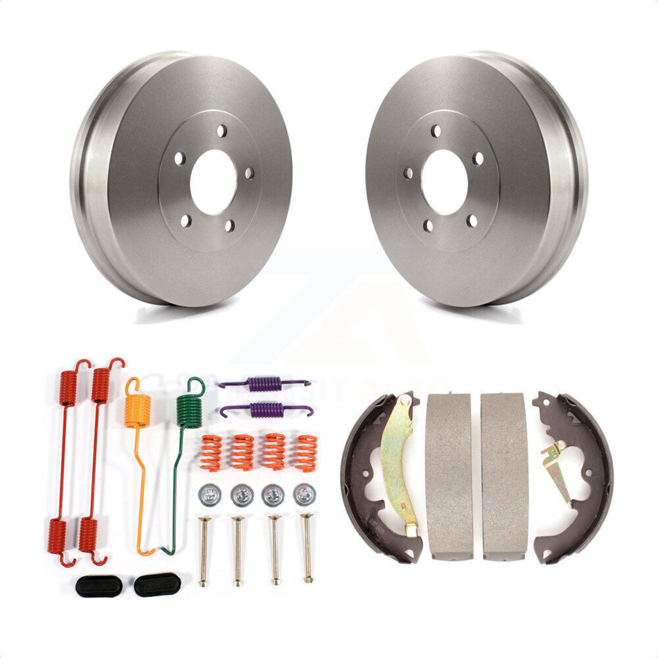 Rear Brake Drum Shoes And Spring Kit For Ford Escape Mercury Mariner Mazda Tribute K8N-100390 by Transit Auto