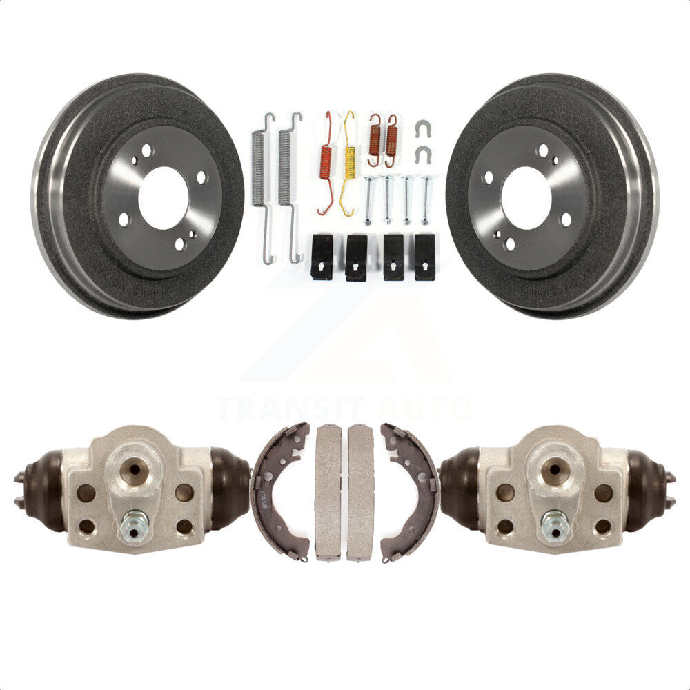 Rear Brake Drum Shoes Spring And Cylinders Kit For Honda Fit K8N-100446 by Transit Auto