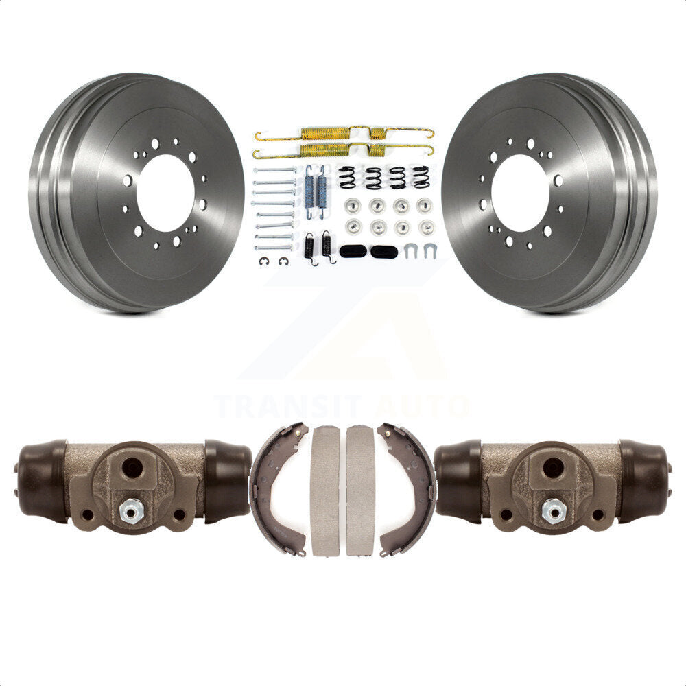 Rear Brake Drum Shoes Spring And Cylinders Kit For Toyota Tacoma K8N-100452 by Transit Auto