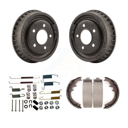 Rear Brake Drum Shoes And Spring Kit For 2010 Mazda B4000 With 9" Diameter K8N-100537 by Transit Auto