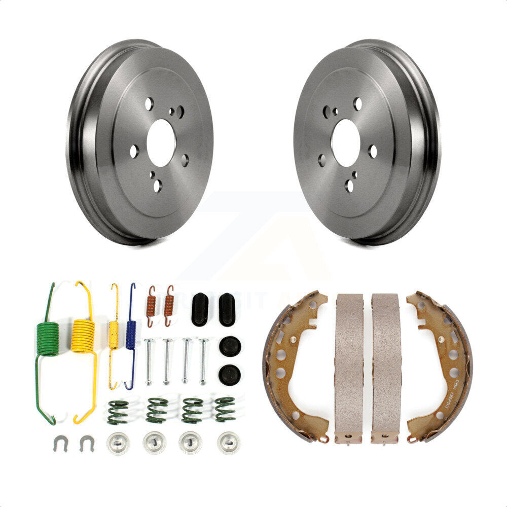 Rear Brake Drum Shoes And Spring Kit For 2008 Toyota Prius K8N-100542 by Transit Auto