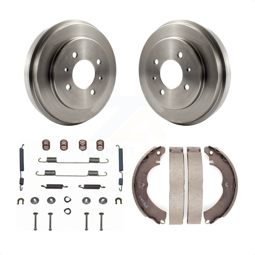 Rear Brake Drum Shoes And Spring Kit For Mitsubishi Lancer K8N-100550 by Transit Auto