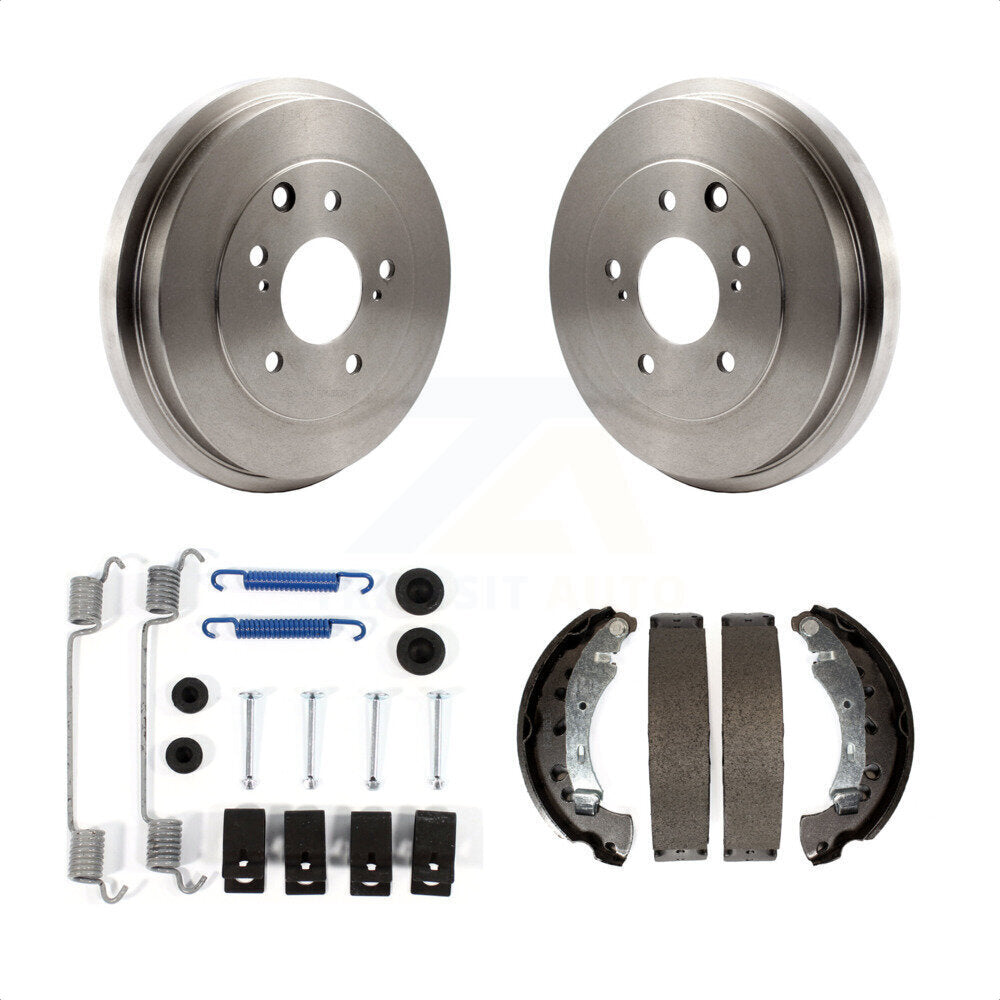 Rear Brake Drum Shoes And Spring Kit For 2013-2019 Nissan Sentra K8N-100555 by Transit Auto