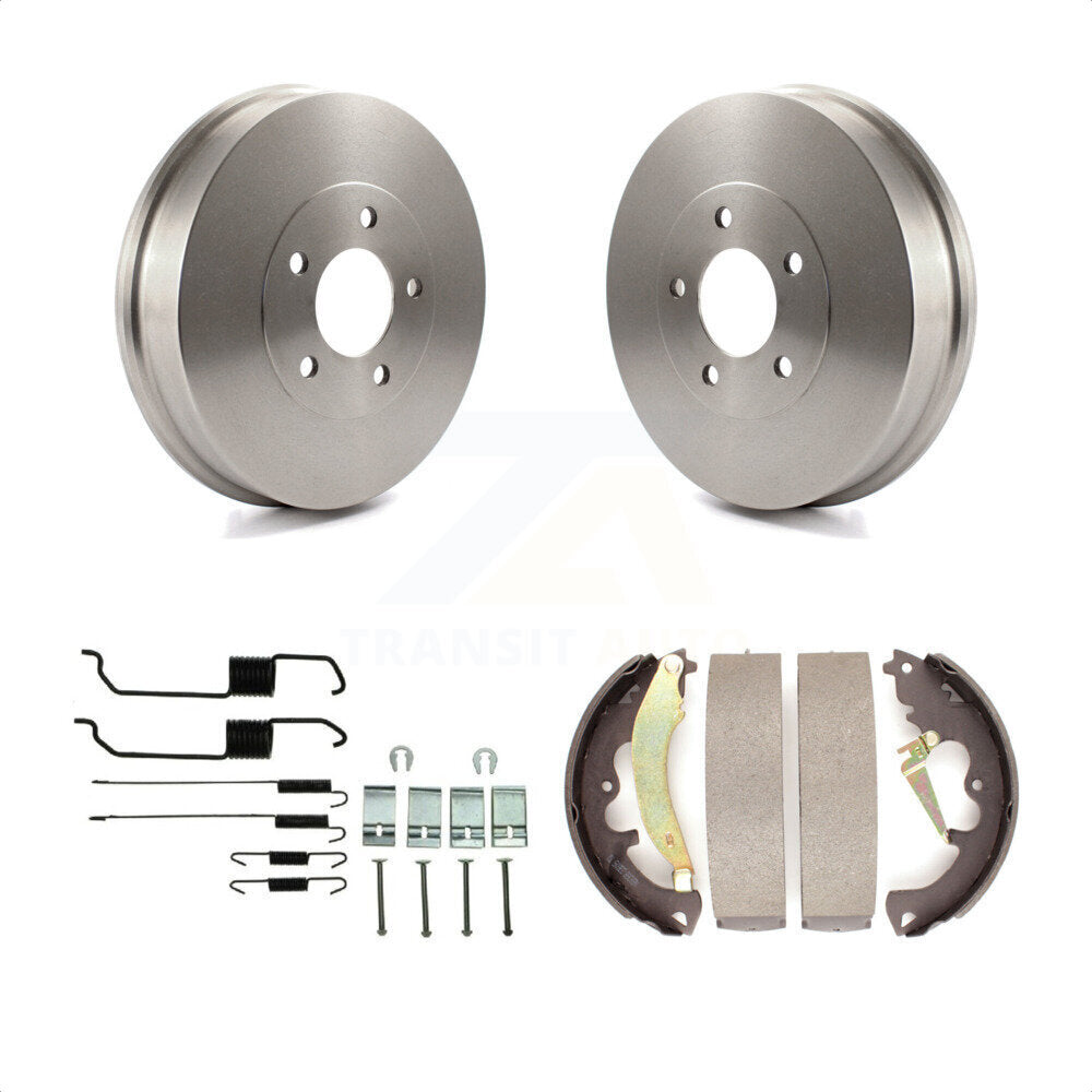 Rear Brake Drum Shoes And Spring Kit For 2007-2007 Ford Escape Mercury Mariner From 01/08/07 K8N-100557 by Transit Auto