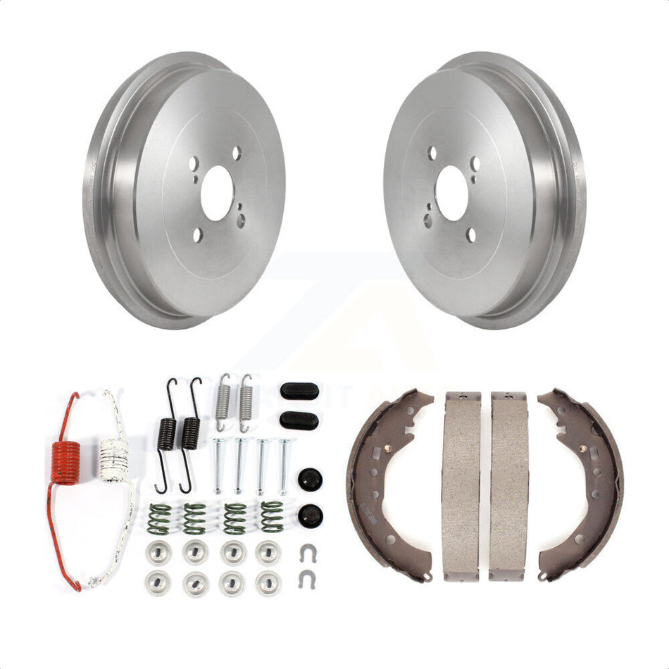Rear Brake Drum Shoes And Spring Kit For Toyota Prius C Scion iQ K8N-100646 by Transit Auto
