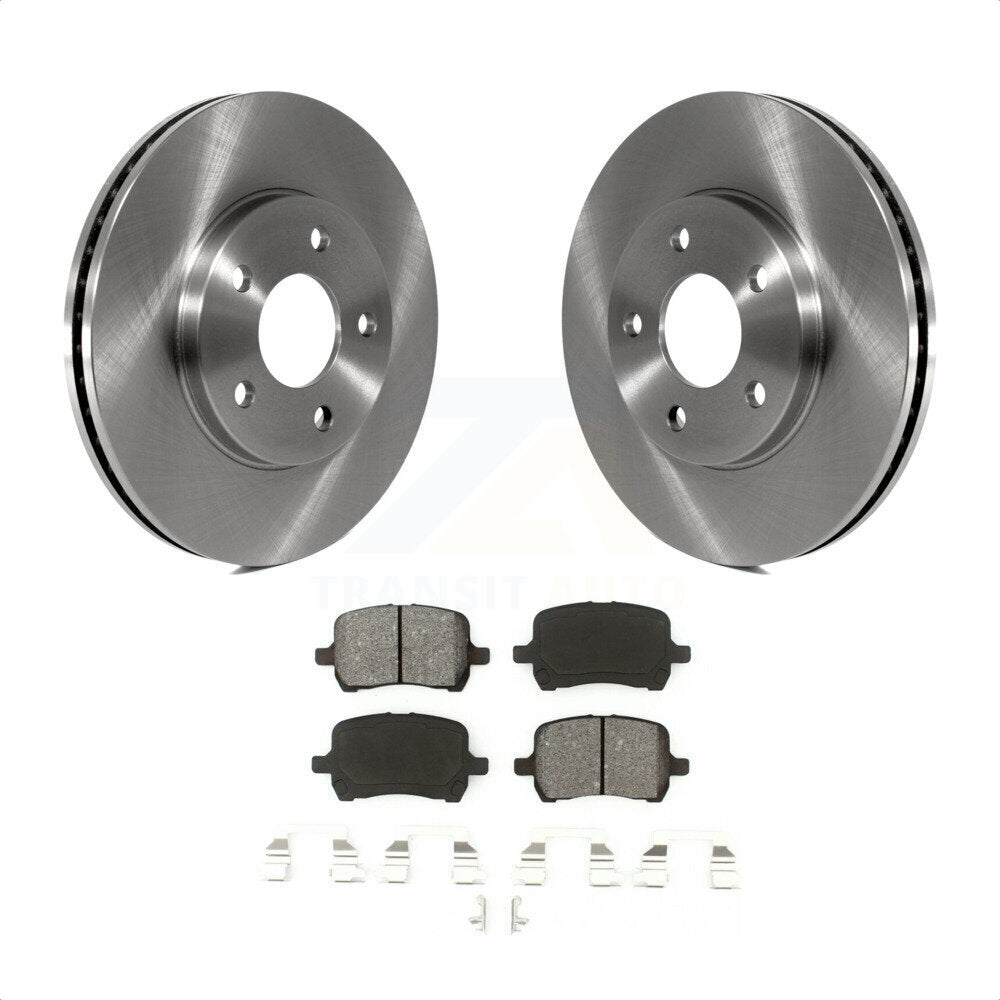 Front Disc Brake Rotors And Semi-Metallic Pads Kit For Chevrolet HHR K8S-100056 by Transit Auto