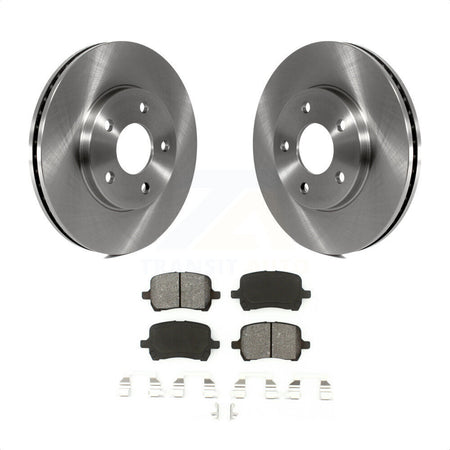 Front Disc Brake Rotors And Semi-Metallic Pads Kit For Chevrolet HHR K8S-100056 by Transit Auto