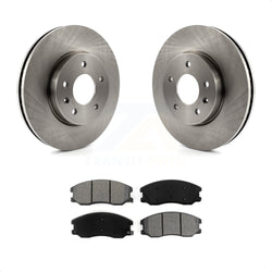Front Disc Brake Rotors And Semi-Metallic Pads Kit For Chevrolet Equinox Saturn Vue Captiva Sport Pontiac Torrent Suzuki XL-7 K8S-100063