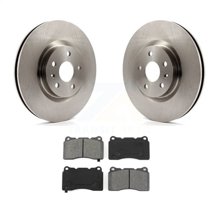 Front Disc Brake Rotors And Semi-Metallic Pads Kit For Cadillac XTS Buick Regal K8S-100067 by Transit Auto