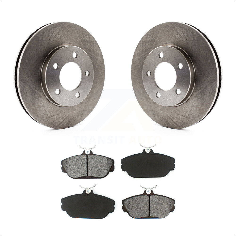 Front Disc Brake Rotors And Semi-Metallic Pads Kit For Ford Taurus Mercury Sable Windstar Lincoln Continental K8S-100103 by Transit Auto