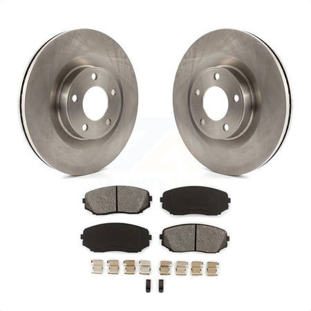 Front Disc Brake Rotors And Semi-Metallic Pads Kit For Ford Edge Lincoln MKX K8S-100156 by Transit Auto