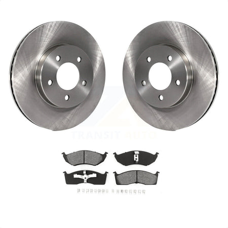 Front Disc Brake Rotors And Semi-Metallic Pads Kit For Chrysler Dodge Intrepid 300M Concorde LHS K8S-100197 by Transit Auto