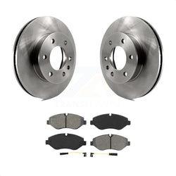 Front Disc Brake Rotors And Semi-Metallic Pads Kit For Sprinter 2500 Mercedes-Benz Freightliner Dodge K8S-100232