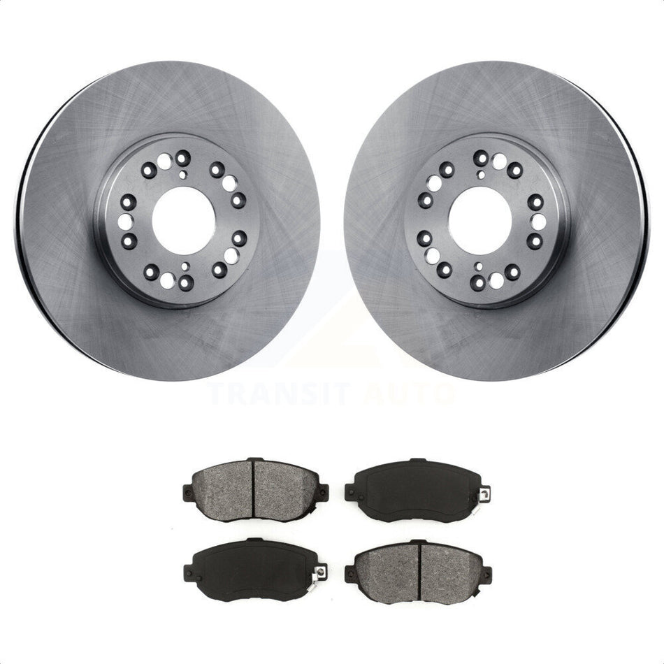 Front Disc Brake Rotors And Semi-Metallic Pads Kit For Lexus GS300 SC430 IS300 GS400 GS430 K8S-100290 by Transit Auto