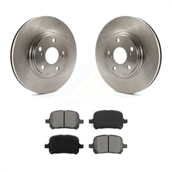 Front Disc Brake Rotors And Semi-Metallic Pads Kit For 1999-2001 Lexus RX300 K8S-100347