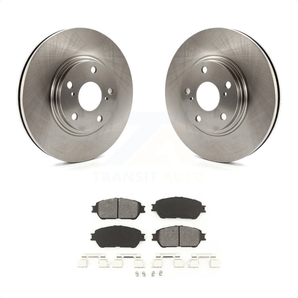 Front Disc Brake Rotors And Semi-Metallic Pads Kit For 2004-2006 Lexus ES330 K8S-100348 by Transit Auto