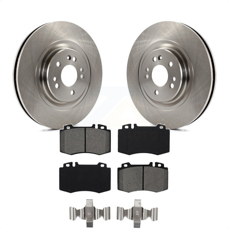 Front Disc Brake Rotors And Semi-Metallic Pads Kit For Mercedes-Benz ML500 ML430 ML55 AMG K8S-100358 by Transit Auto