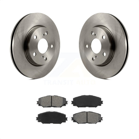 Front Disc Brake Rotors And Semi-Metallic Pads Kit For Toyota RAV4 Scion xB Prius V Lexus HS250h K8S-100502 by Transit Auto